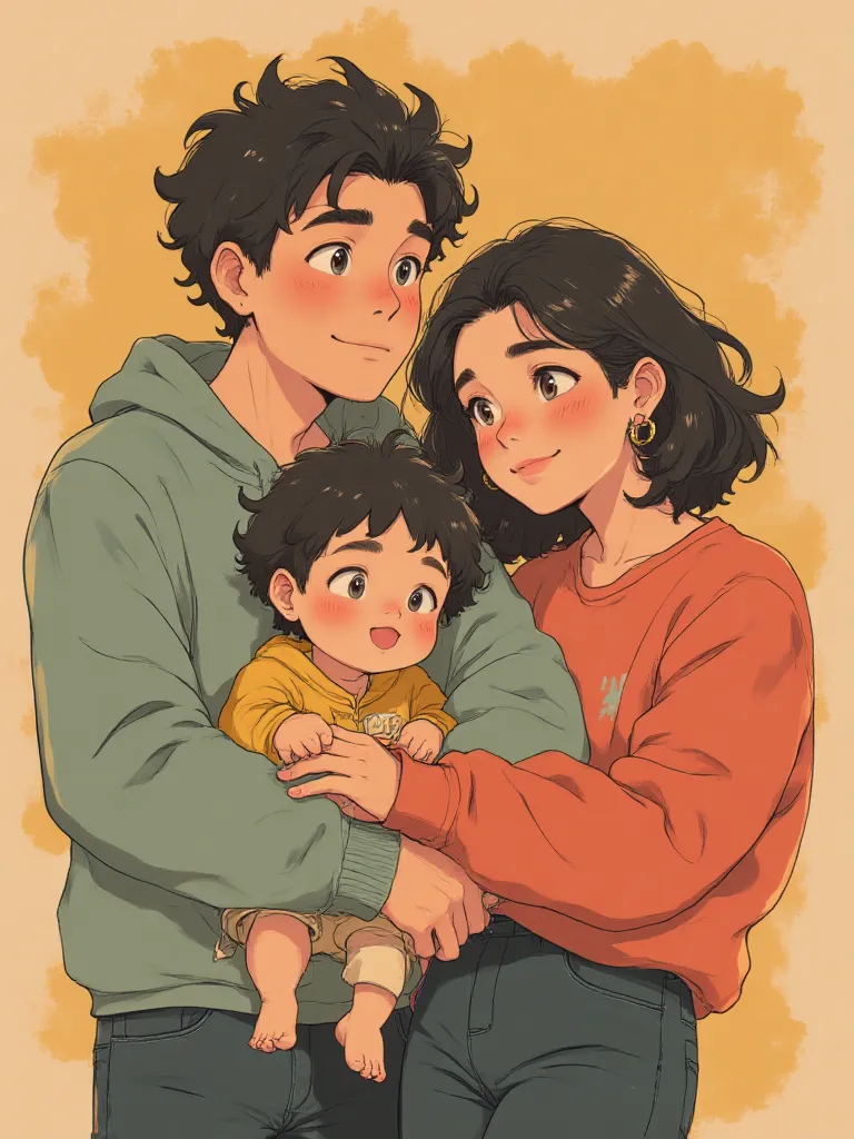 Thumbnail of Family with a monster