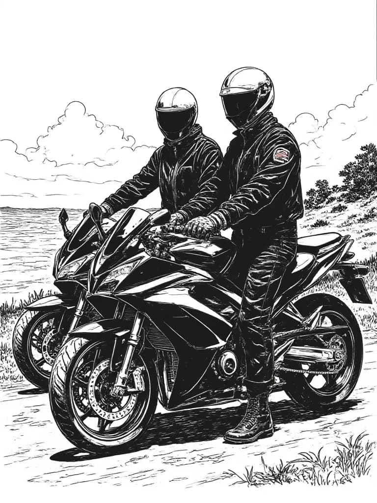 Thumbnail of Biker Group
