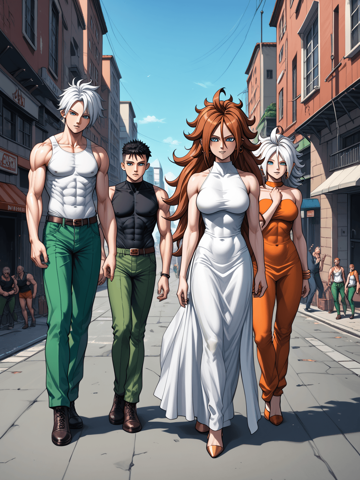 Thumbnail of Vegito, Broly (Berserk), and Android 21