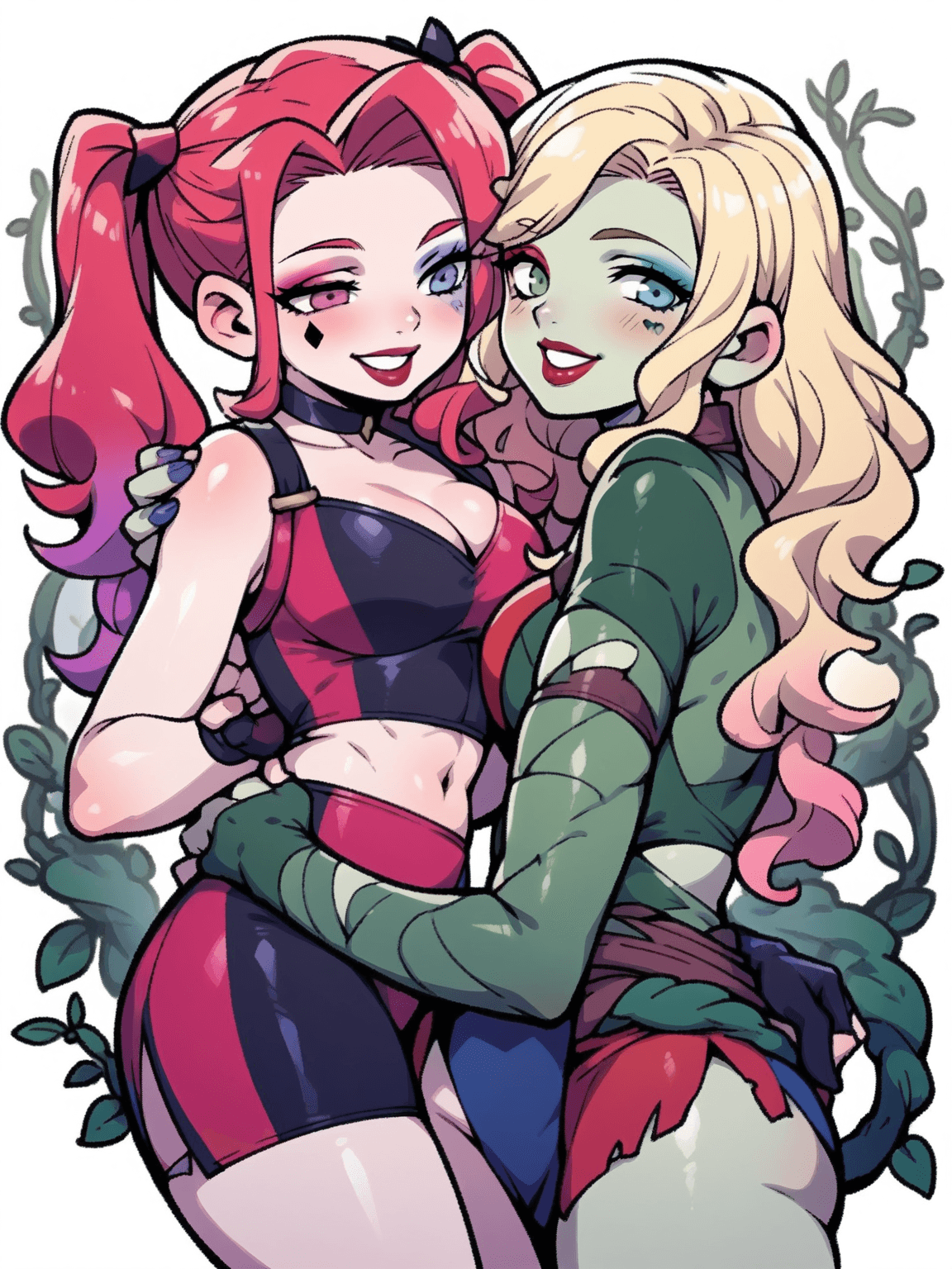 Thumbnail of Harley Quinn and Poison Ivy