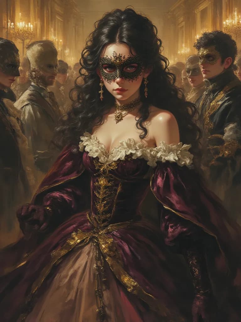 Thumbnail of The Grand Masquerade of Whispers