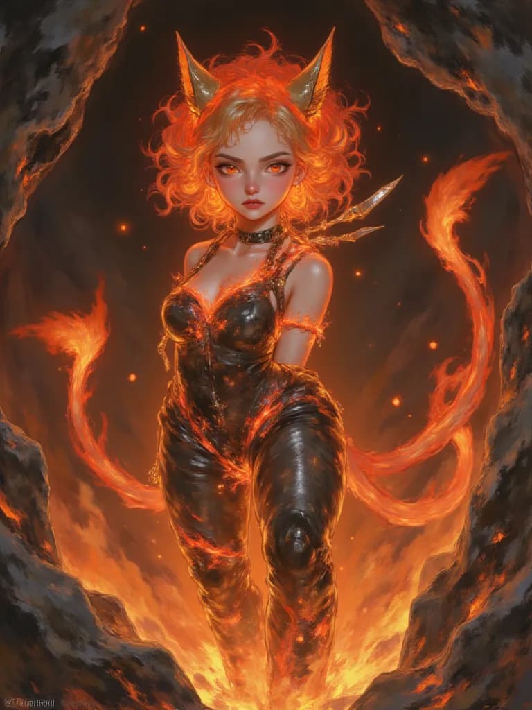 Thumbnail of Леди-кошка лава