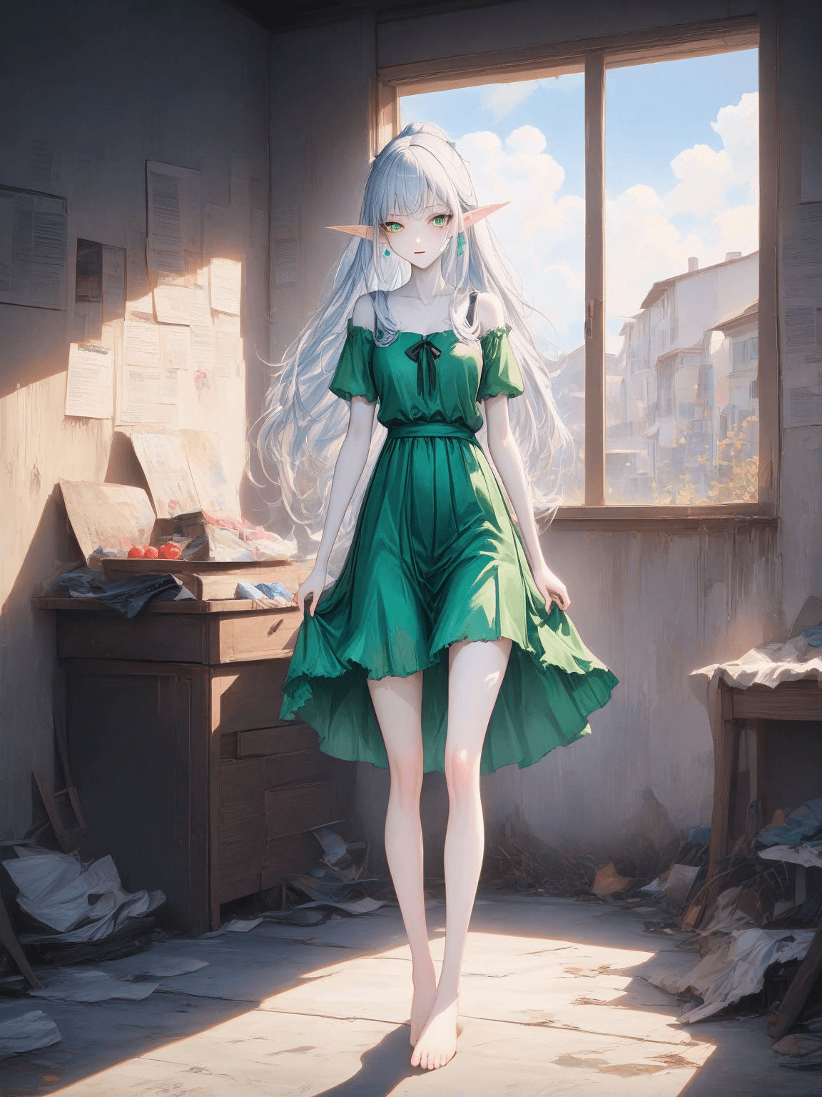 Thumbnail of **Ты уже пришла, {{user}}?** *"Мне кажется, я слишком задержался..."* ##