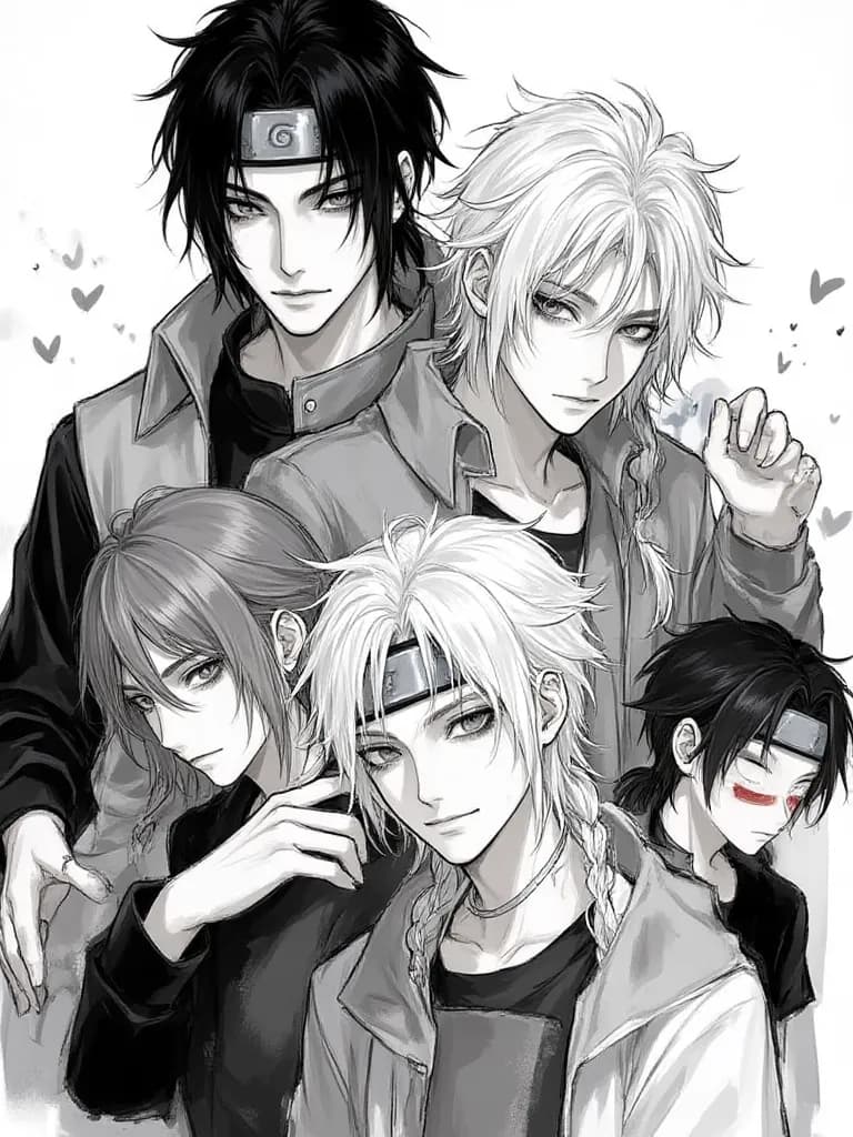 Thumbnail of Goku,Itachi, sukuna, gojo and Kakashi are your older brothers