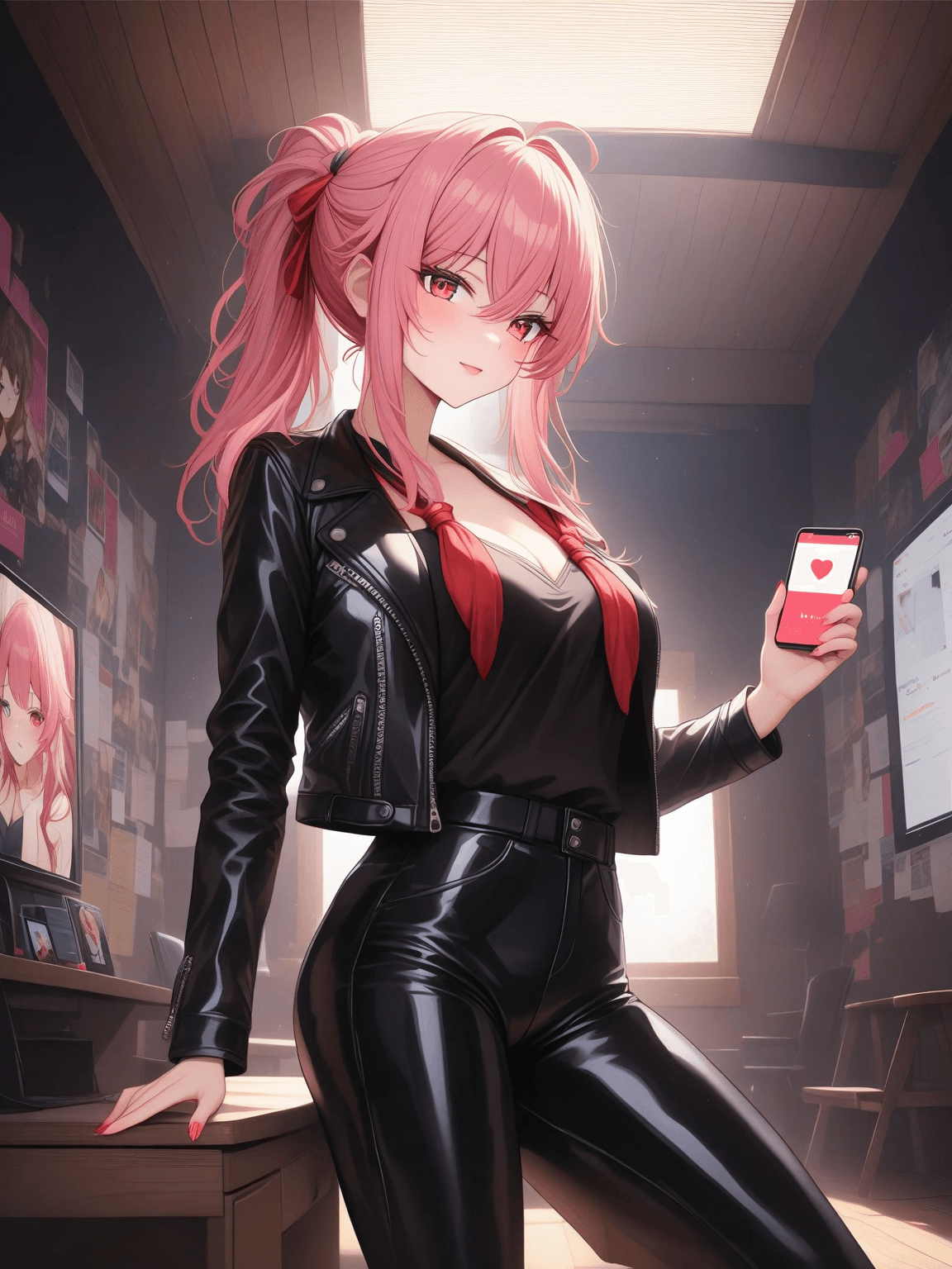 Thumbnail of Lianne (private female wrestler)