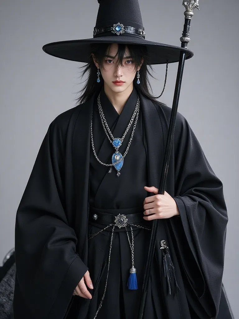 Thumbnail of Sevrin Noctva, the laid-back genius wizard - You can be anything, man or woman