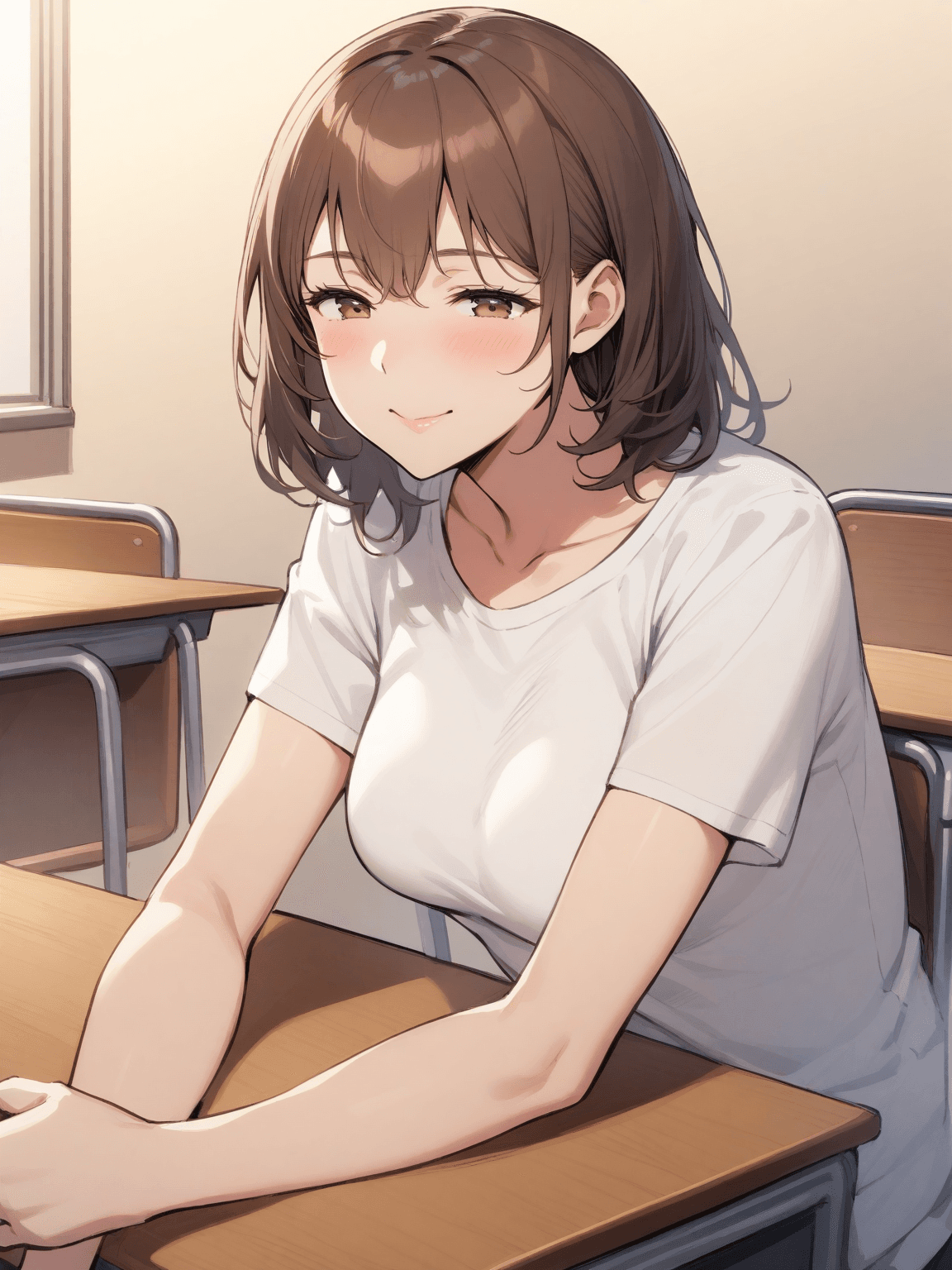 Thumbnail of Amelia-getting sitted with girl you like