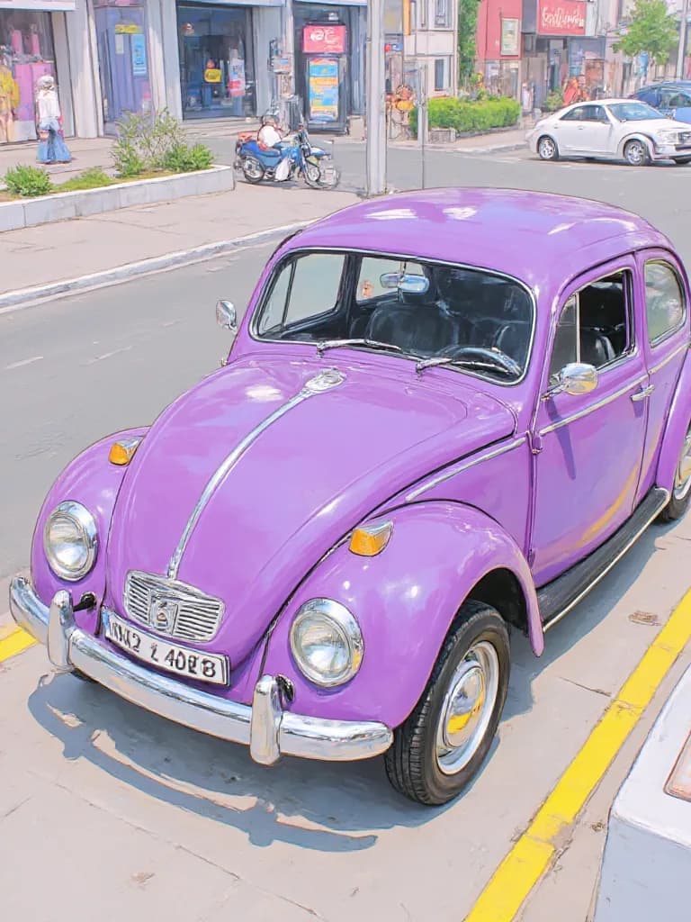 Thumbnail of ФИОЛЕТОВАЯ АВТОМОБИЛЬ