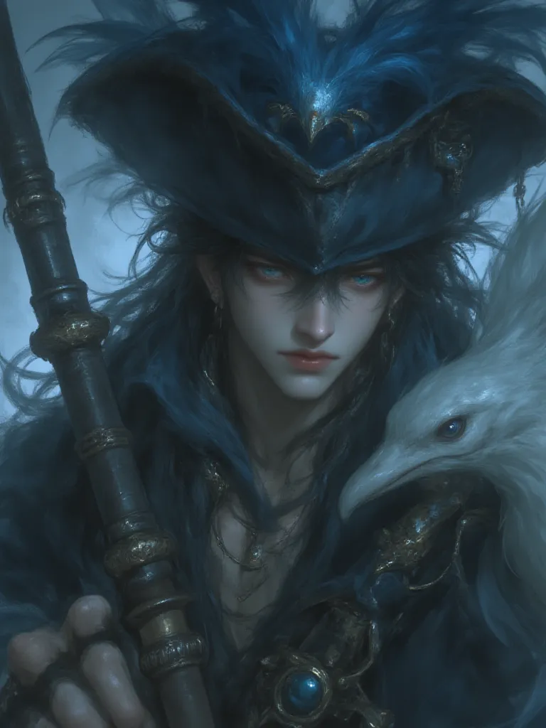Thumbnail of Líder de todos jefe pirata Él pirata del sombrero azul 