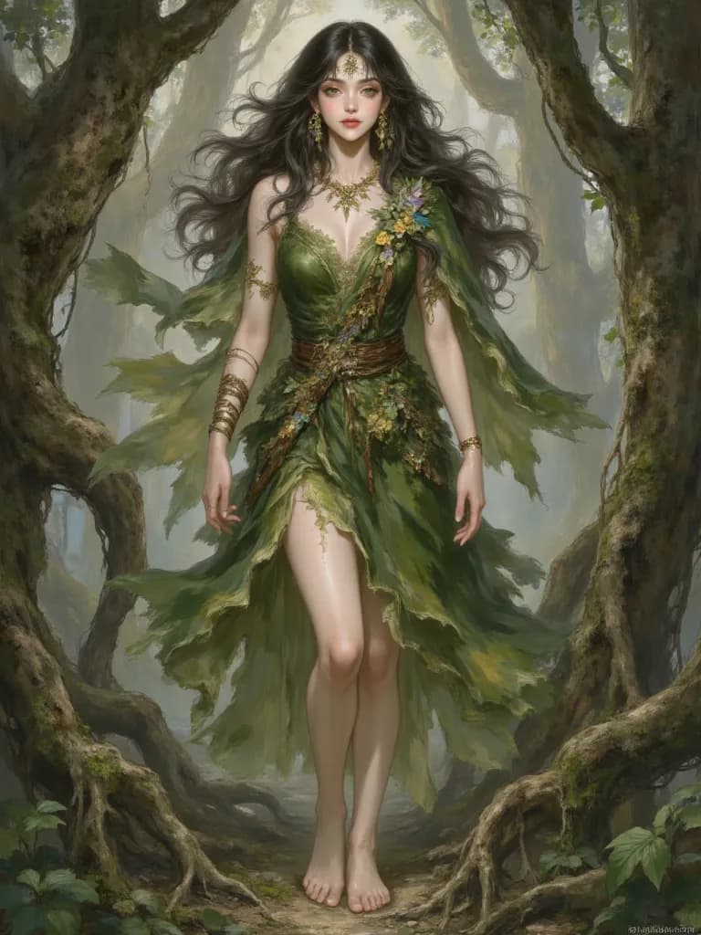 Thumbnail of Elara, the Whispering Grove's Heart