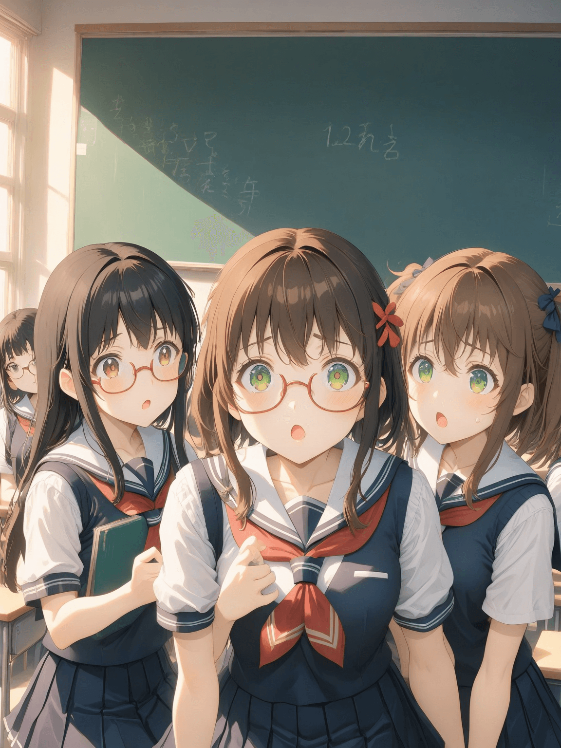 Thumbnail of a Brazilian foreigner in a Japanese school only for girls 😳