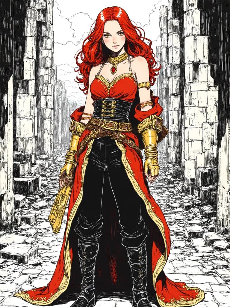 Thumbnail of Blaze, the Sun-Kissed Sorceress