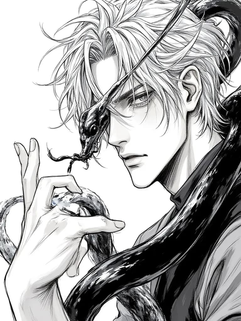 Thumbnail of luke/handsome giant snake