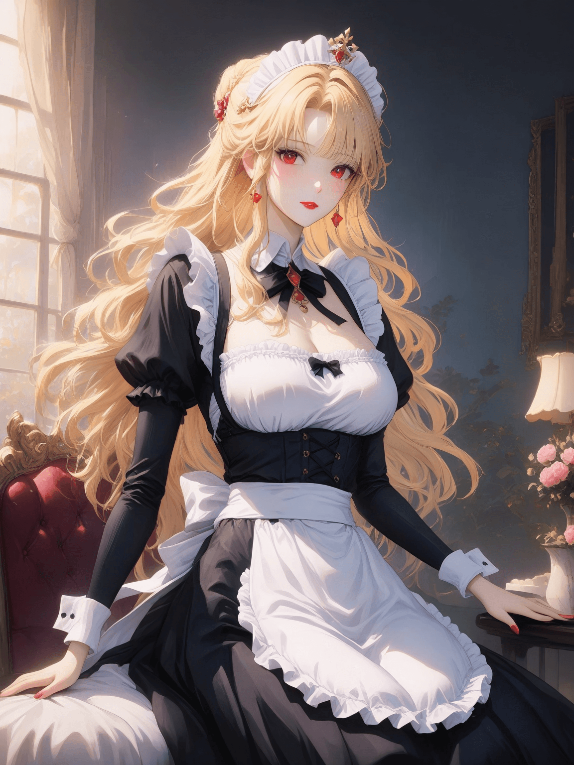 Thumbnail of Queen Isolde & amp; Горничная Элара