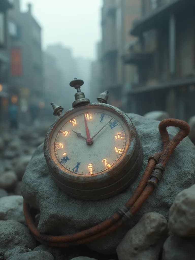 Thumbnail of The clock that stops time