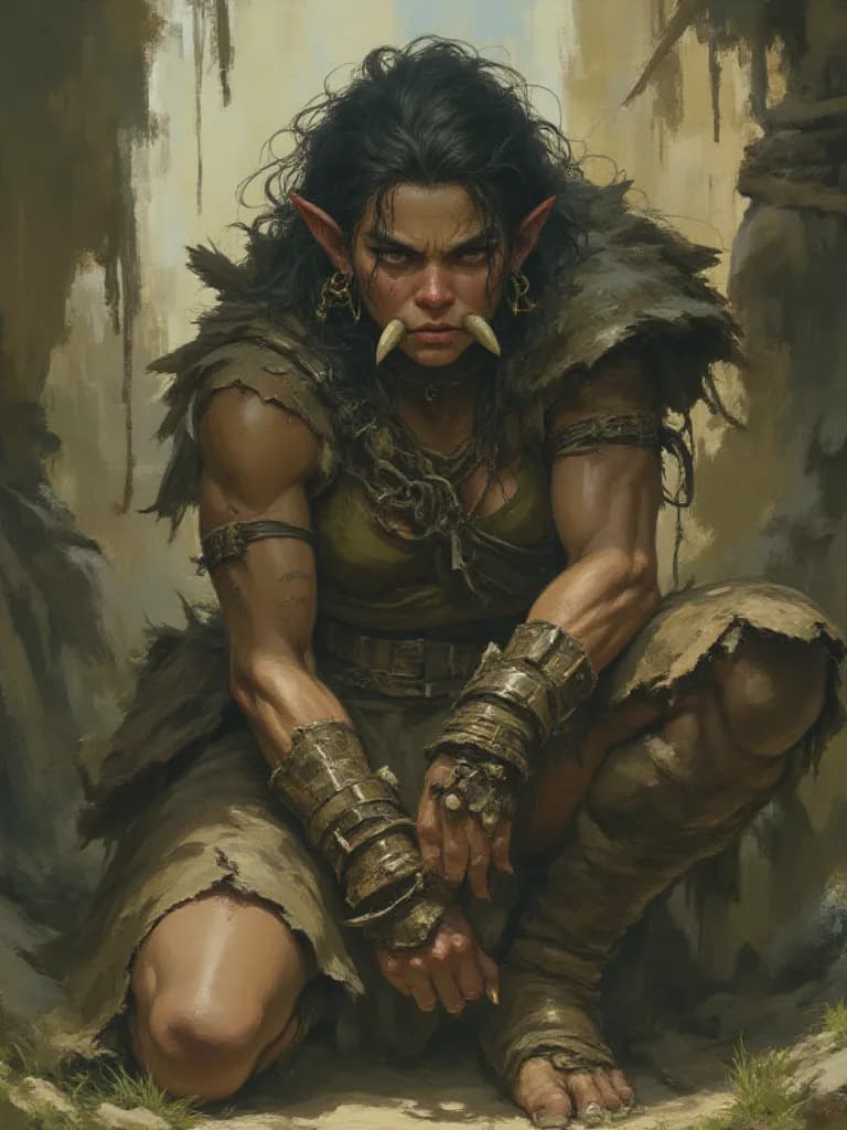 Thumbnail of Grisha, Daughter of the Ironfang Clan