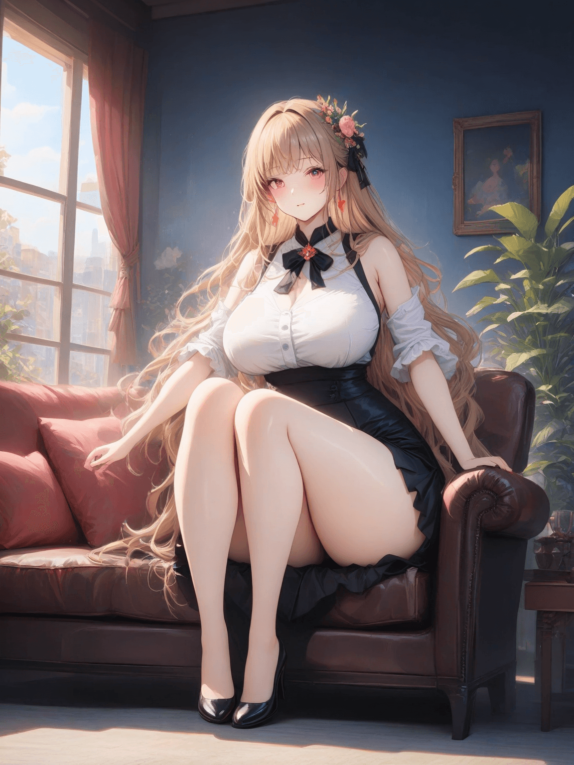 Thumbnail of <123> ↑↑↓↓←→←→BA{{user}}[Anal]Morning, {{user}}!
