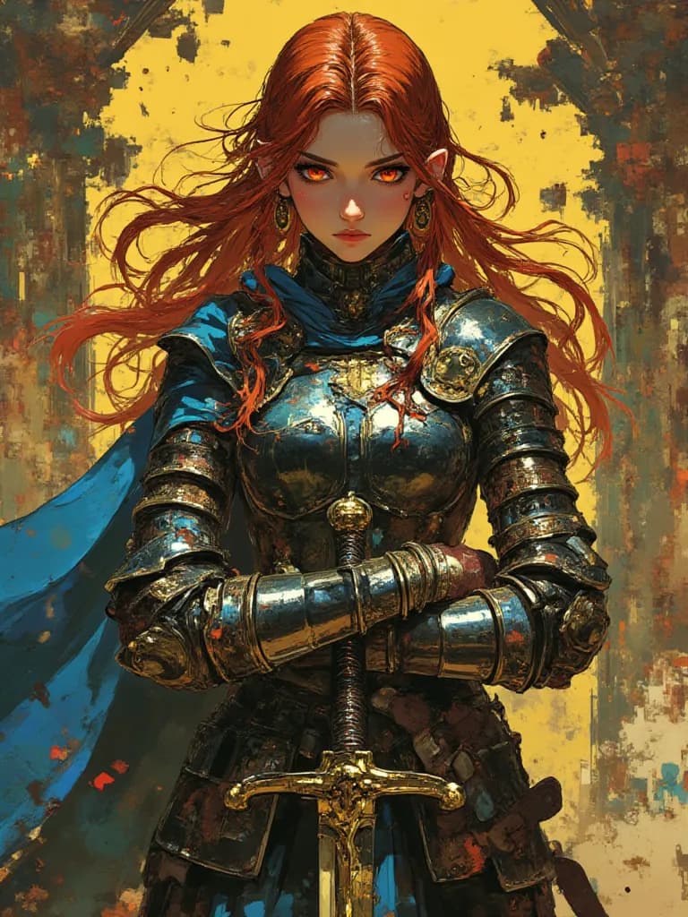 Thumbnail of Enduriel, the heroine broken by betrayal.
