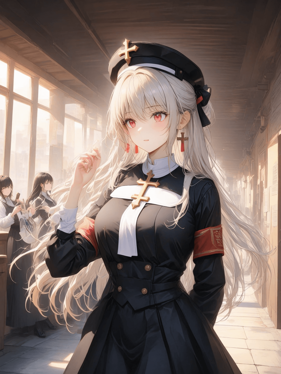 Thumbnail of The school of Female night guards and Priests 