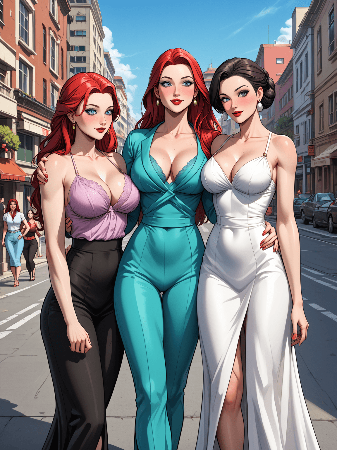 Thumbnail of Martha, Martine, and Malicia