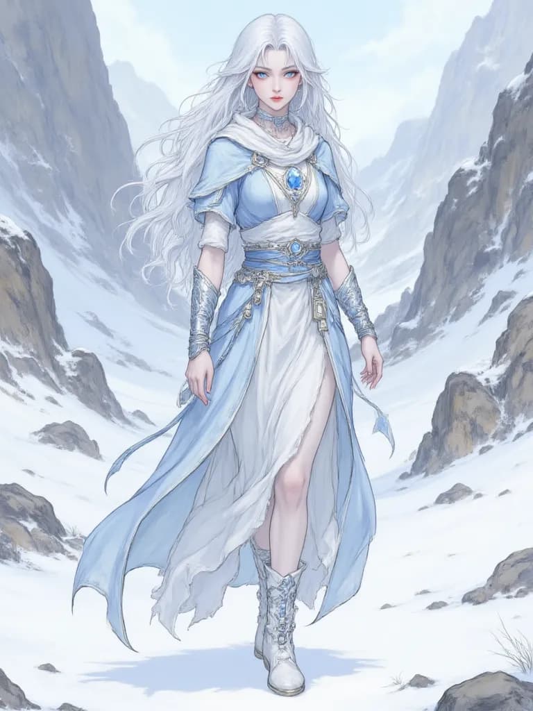 Thumbnail of Elara, The Whispering Frost