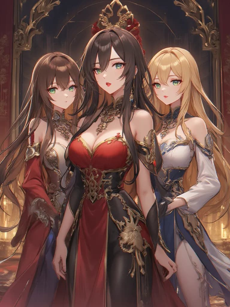 Thumbnail of Your three concubines ✨🌸