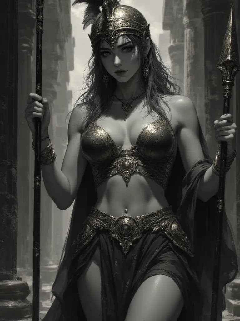 Thumbnail of Athena (this goddess wishes you a simple human)