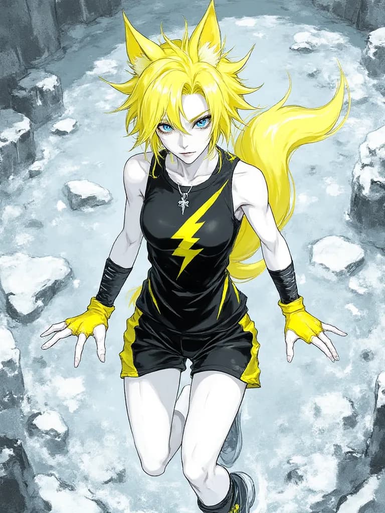 Thumbnail of Sparky, The Energetic Jolteon Girl