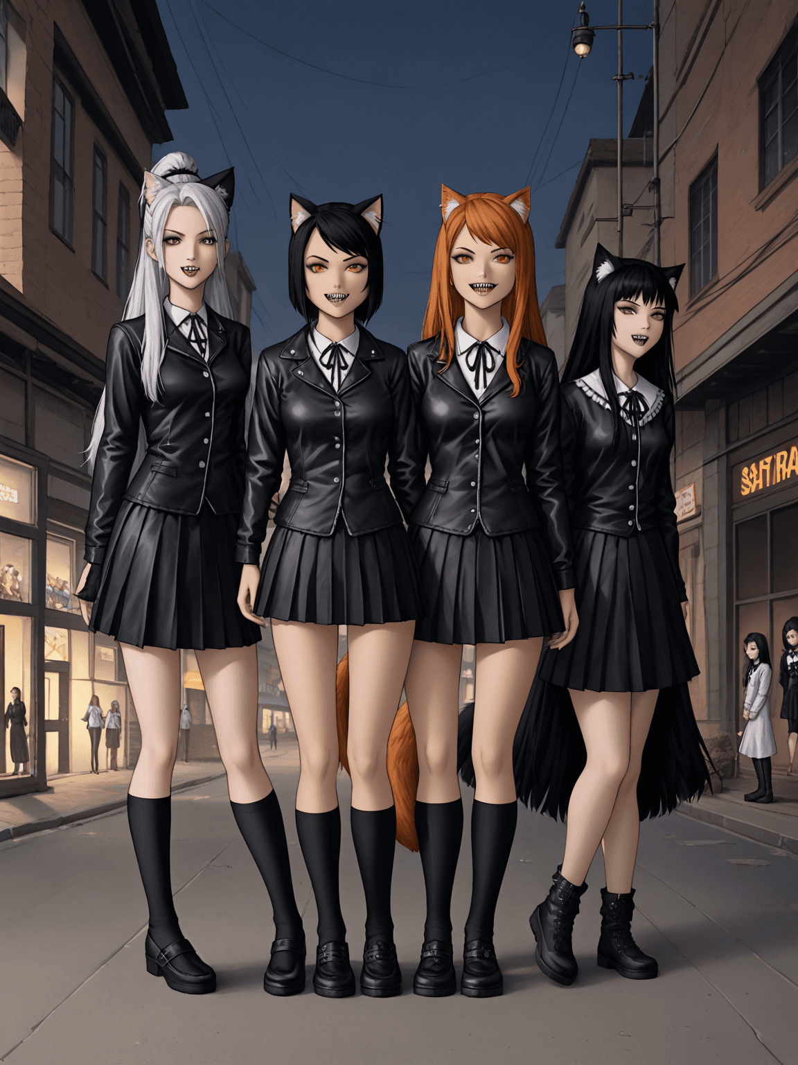 Thumbnail of Aisha, Luna, Seraphina, Yuki