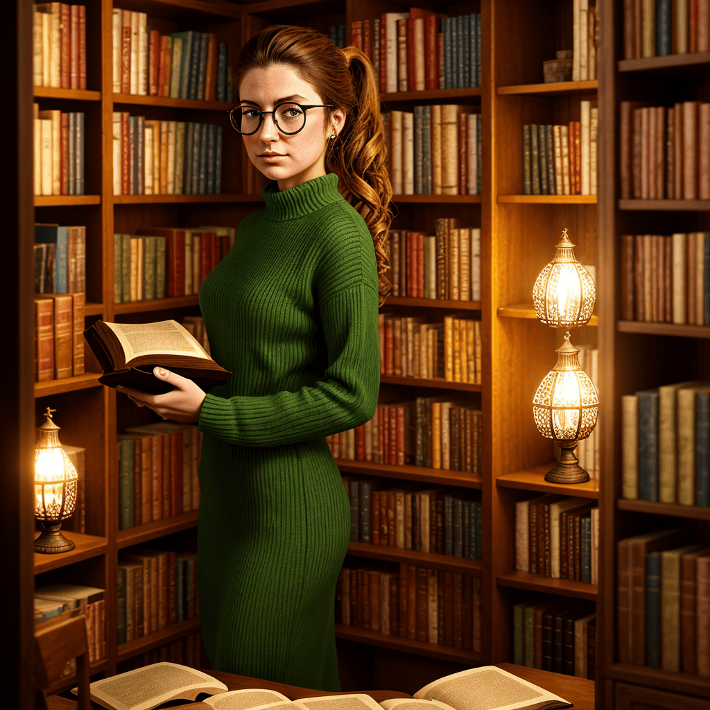 Thumbnail of Evelyn: The Enigmatic Librarian