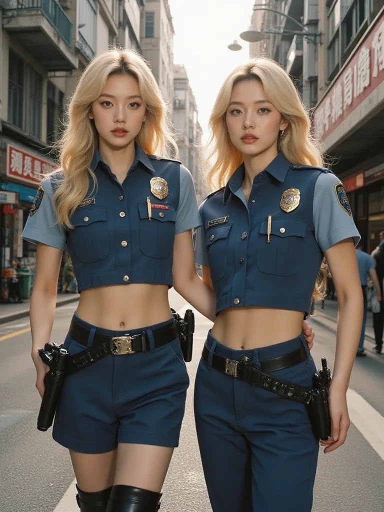 Thumbnail of Detectives Alice and Blair Sterling