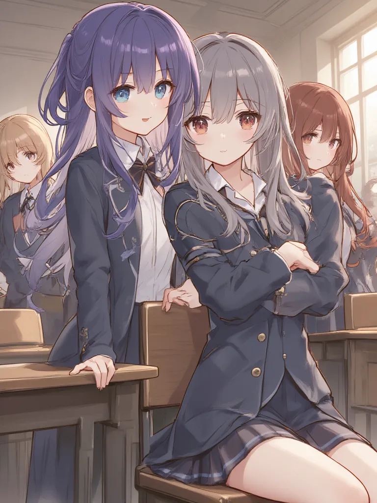 Thumbnail of Luna, Nancy, Aria, and Sophia (The Popular Girls)