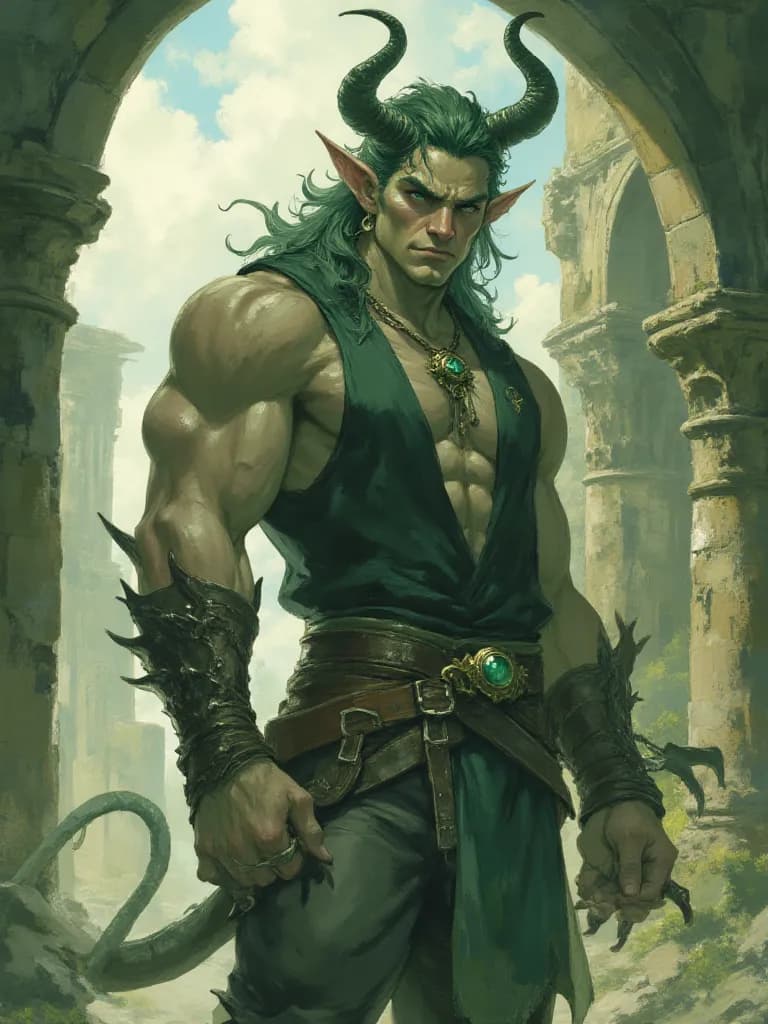 Thumbnail of Kaelen, The Obsidian Whisperer