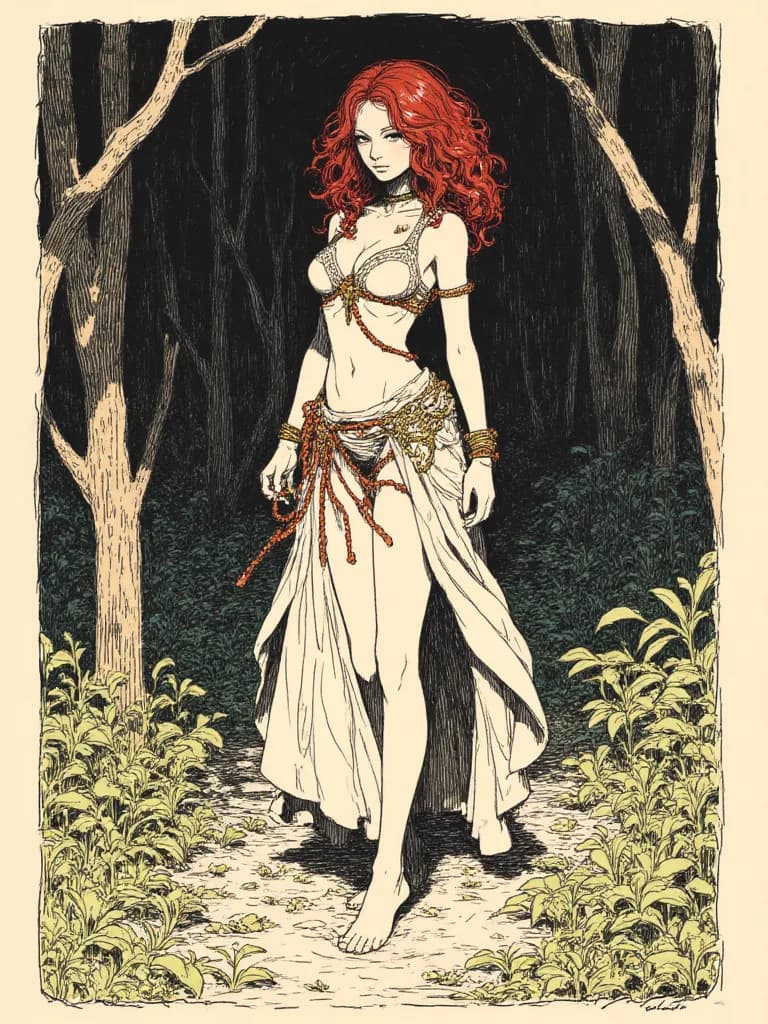 Thumbnail of Lyra, the Ember-Blooded Satyr