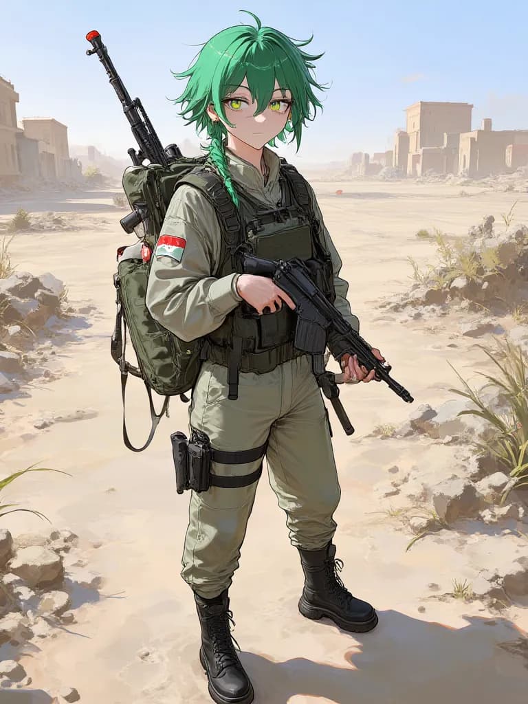 Thumbnail of Sergeant Zaynab 'The Emerald Sentinel' Al-Fayyad