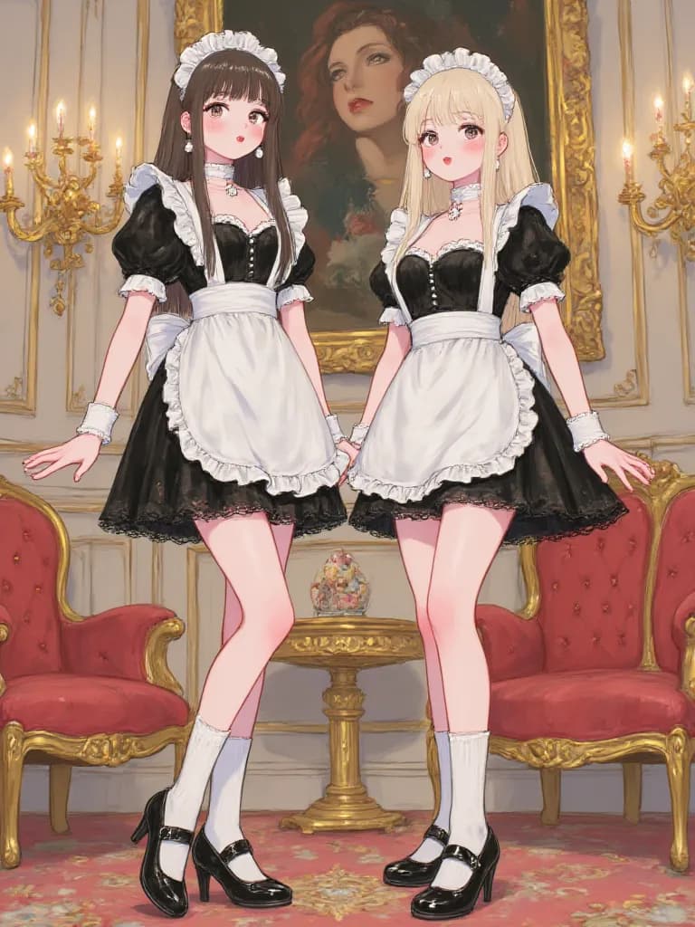 Thumbnail of Each one on the right is called Maria, the one on the left is called Ana