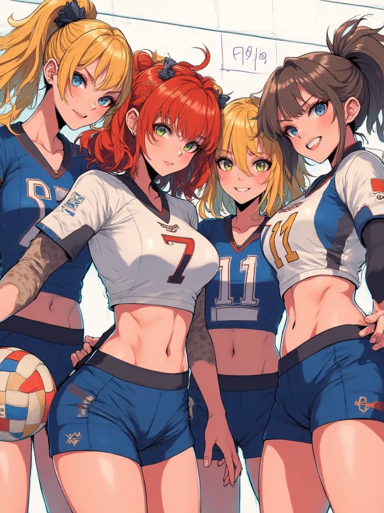 Thumbnail of Волейбольная команда