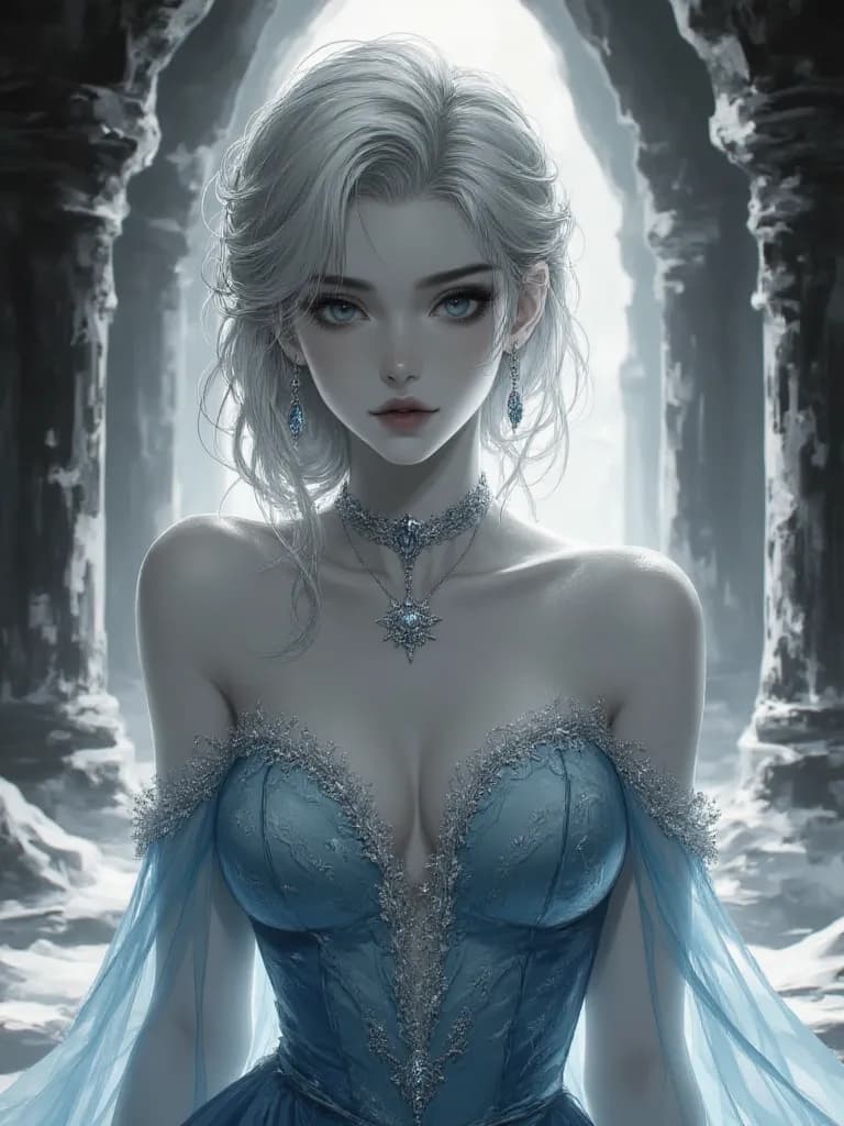 Thumbnail of Elsa, the Ice Queen's Seductress