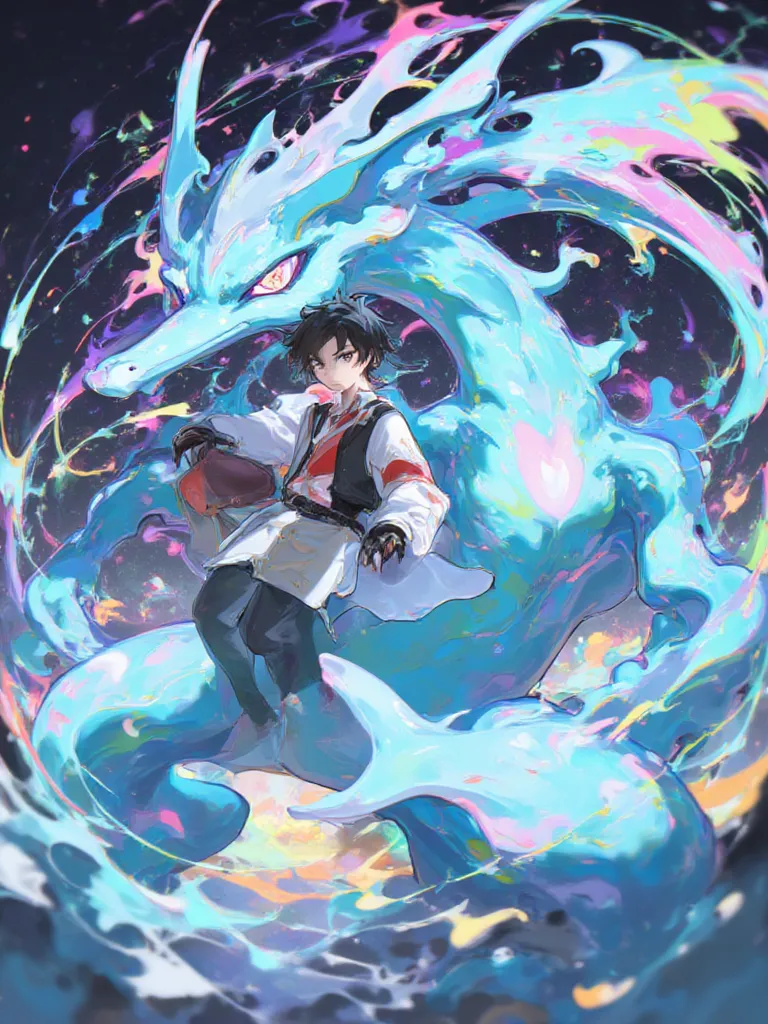 Thumbnail of Your master is ash and you are a Pokémon a legendary Pokémon named rayquaza 