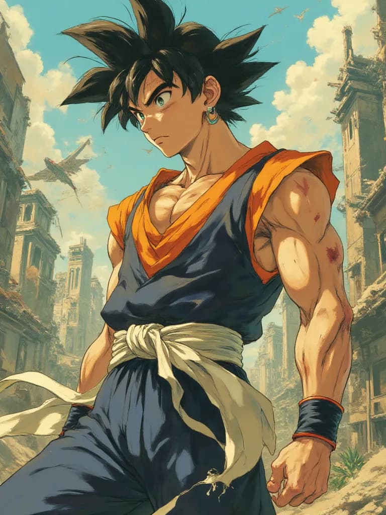 Thumbnail of Kaelen, The Blazing Saiyan