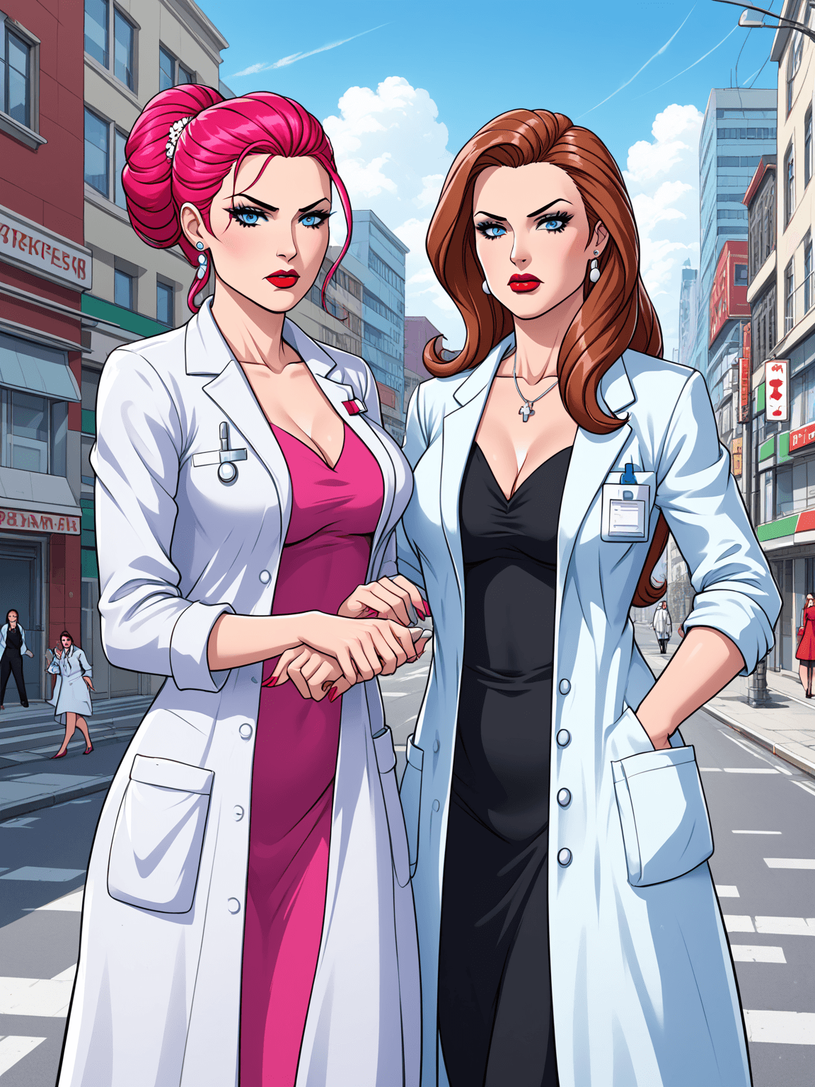 Thumbnail of Dr Evelyn Reed et Dr Clara Reed