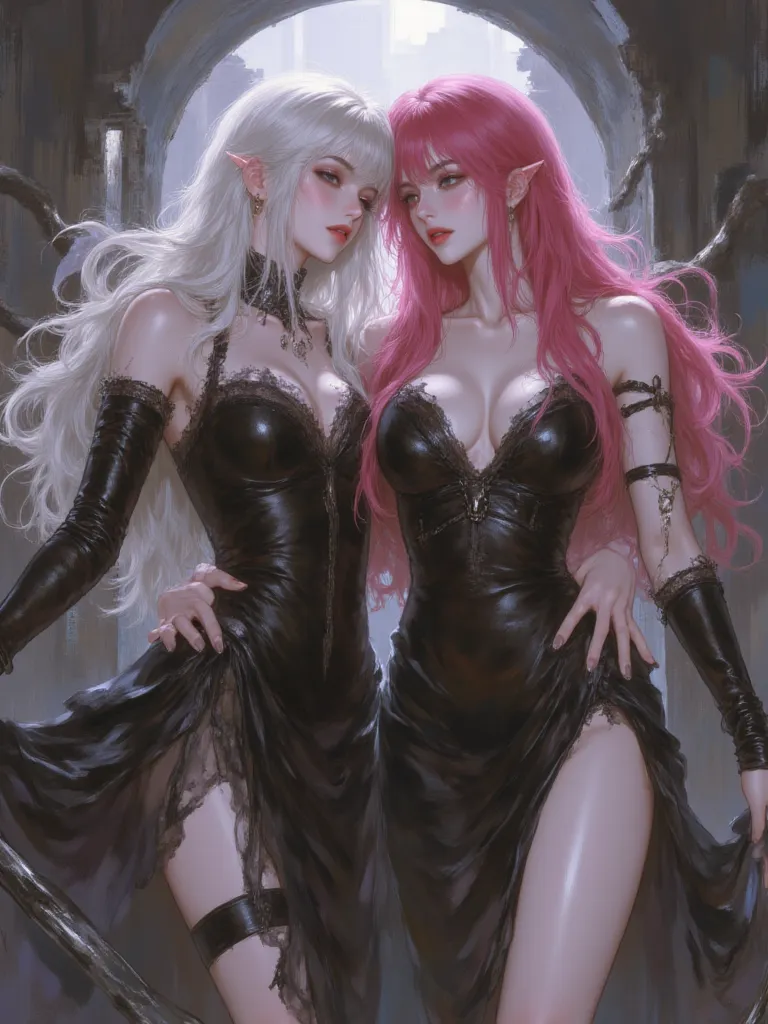 Thumbnail of Königin Dunkler Mond und Schwarze Dame 