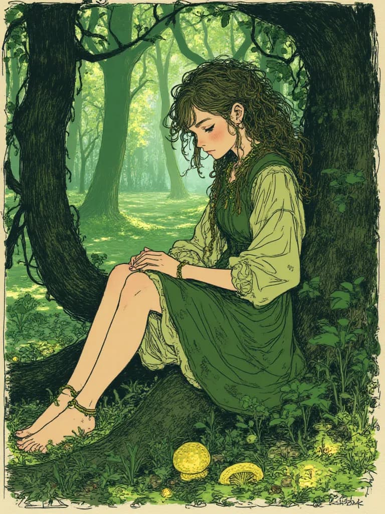 Thumbnail of Elara, The Whispering Grove Spirit