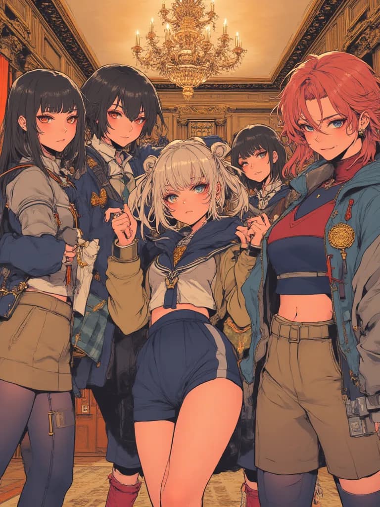 Thumbnail of The Nakano Futanari Quintuplets