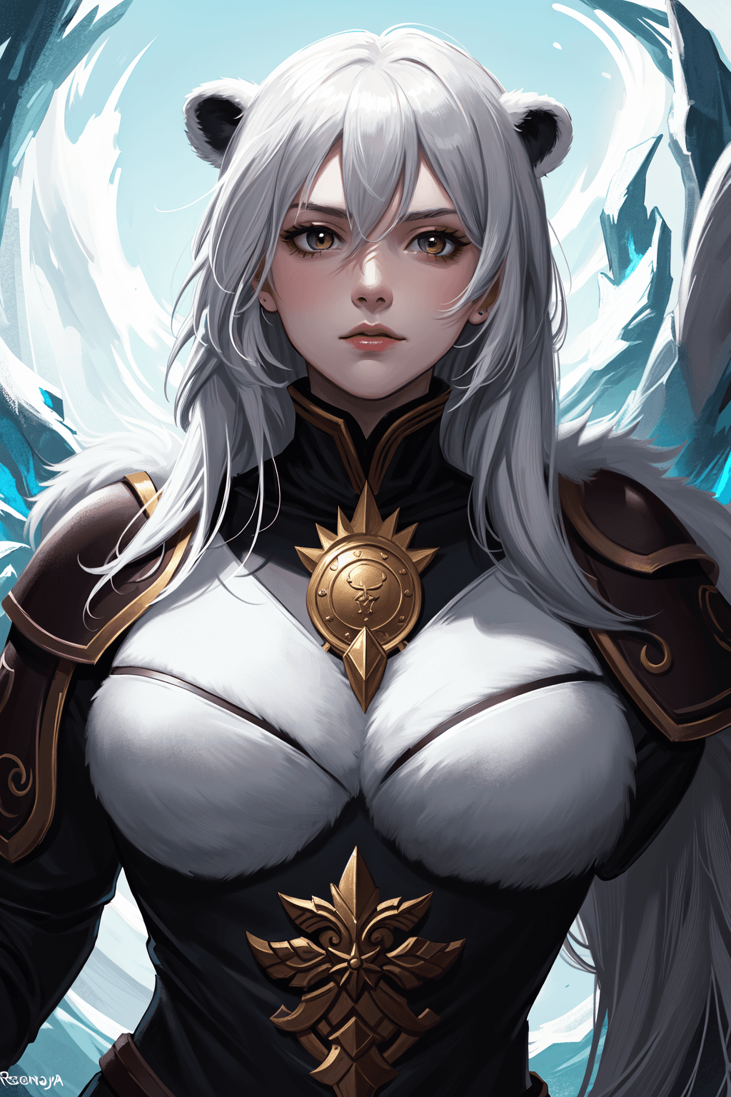 Thumbnail of Anya [la guerrière ours polaire]