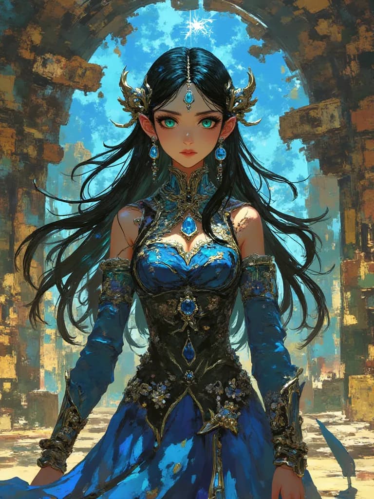 Thumbnail of Elara, the Serene Enchantress