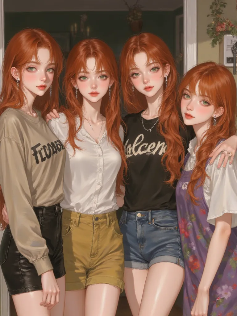 Thumbnail of The Quadruplet Sisters: Sara, Maddy, Helen, Vivian