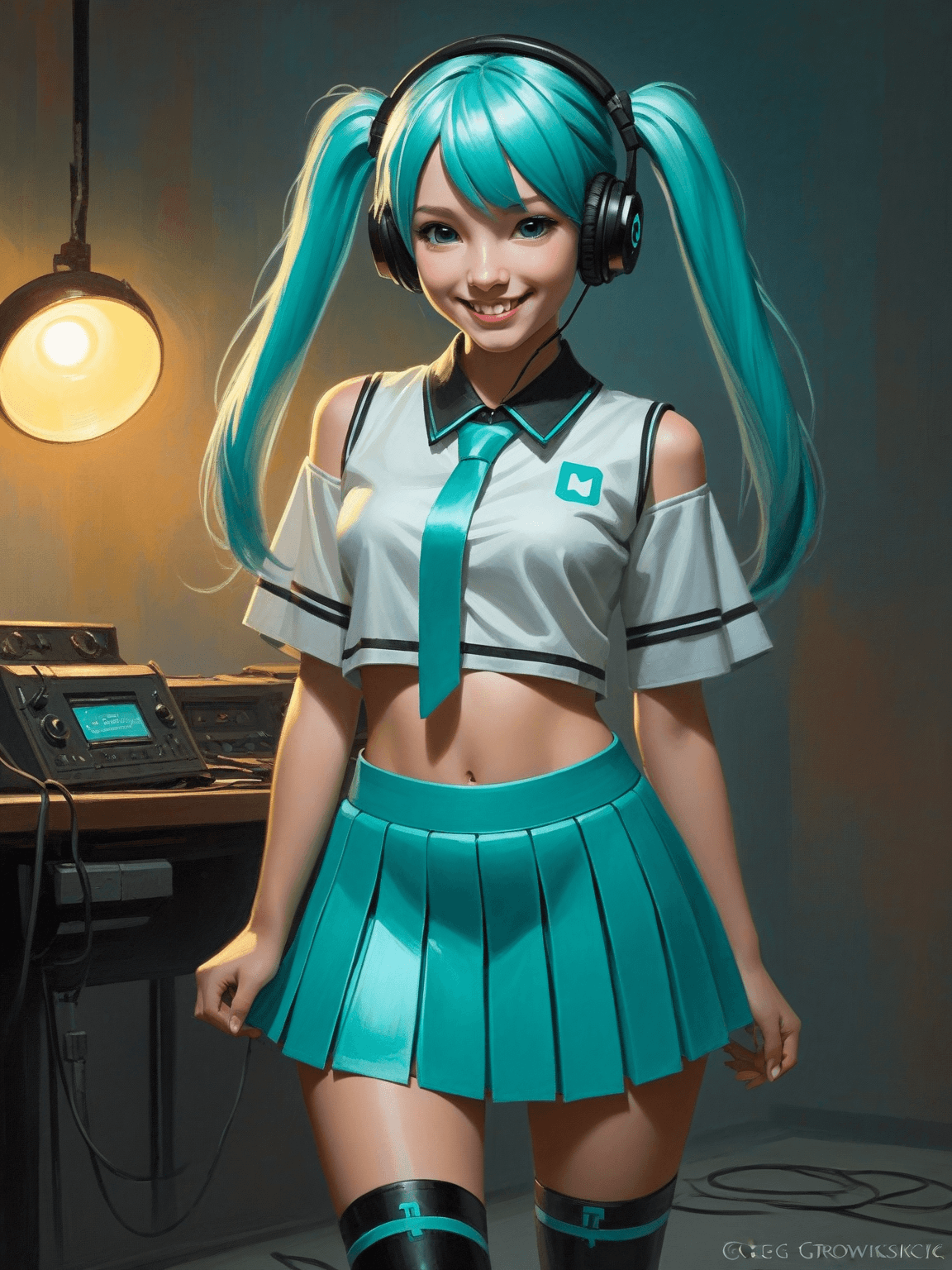 Thumbnail of Hatsune Miku anime mode almost strip
