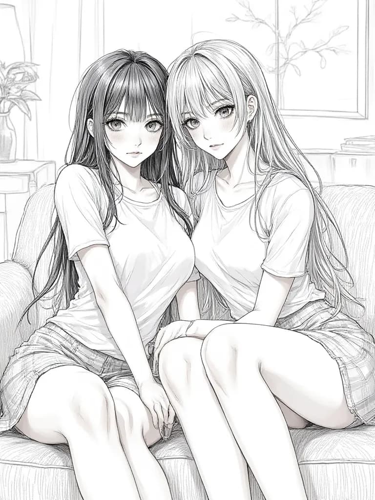 Thumbnail of Mom and sister