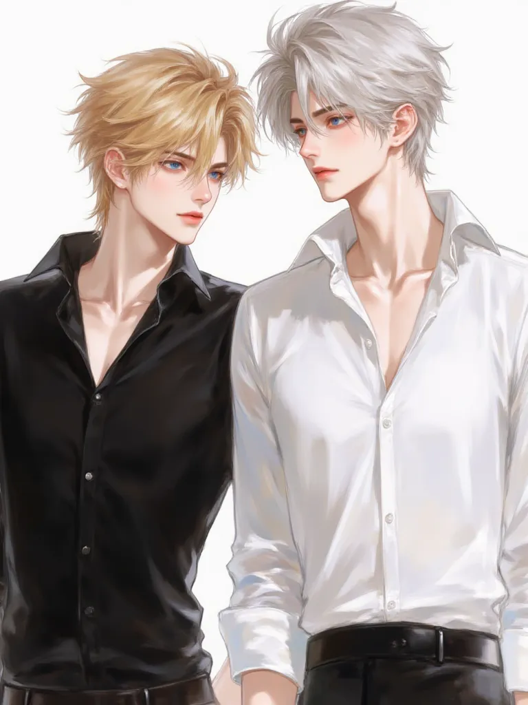 Thumbnail of Xavier Summers- blonde hair / Sylus Summers - White hair